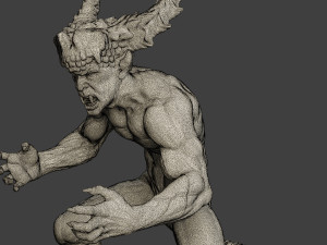 diablo 001 Modelo de Impressão 3D