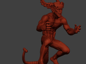 diablo 001 Modelo de Impressão 3D