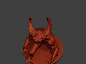 diablo 001 Modelo de Impressão 3D