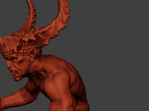 diablo 001 Modelo de Impressão 3D