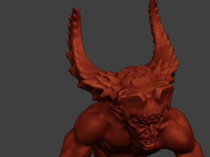 diablo 001 Modelo de Impressão 3D