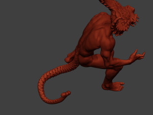 diablo 001 Modelo de Impressão 3D