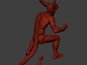 diablo 001 Modelo de Impressão 3D