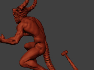 diablo 001 Modelo de Impressão 3D
