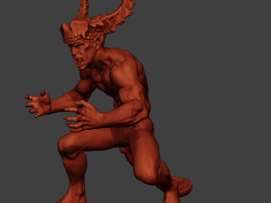 diablo 001 Modelo de Impressão 3D
