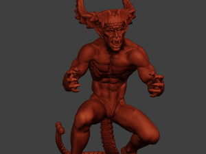 diablo 001 Modelo de Impressão 3D