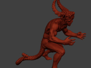 diablo 001 Modelo de Impressão 3D