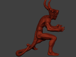 diablo 001 Modelo de Impressão 3D