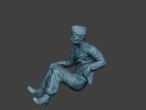 german tank crew unit ww2 sit2 gtc1 3D Print Model