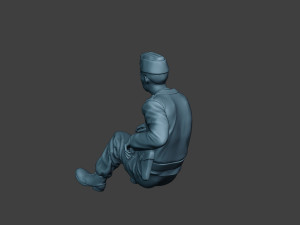 german tank crew unit ww2 sit2 gtc1 3D Print Model