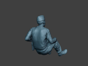 german tank crew unit ww2 sit2 gtc1 3D Print Model