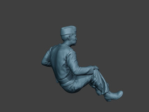 german tank crew unit ww2 sit2 gtc1 3D Print Model