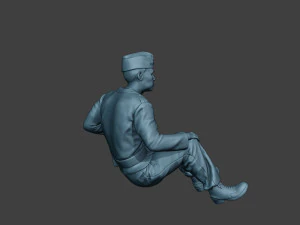 german tank crew unit ww2 sit2 gtc1 3D Print Model