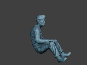 german tank crew unit ww2 sit2 gtc1 3D Print Model