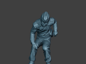 german tank crew unit ww2 sit2 gtc1 3D Print Model