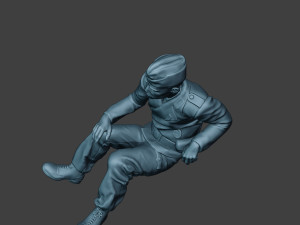 german tank crew unit ww2 sit2 gtc1 3D Print Model
