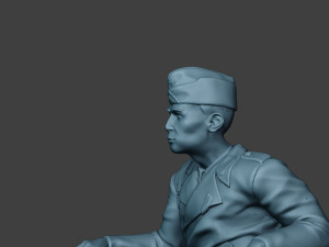 german tank crew unit ww2 sit2 gtc1 3D Print Model