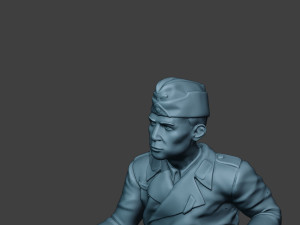 german tank crew unit ww2 sit2 gtc1 3D Print Model