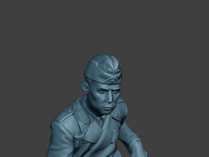 german tank crew unit ww2 sit2 gtc1 3D Print Model
