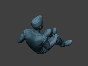 german tank crew unit ww2 sit2 gtc1 3D Print Model