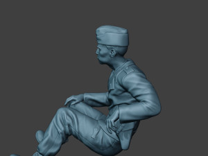 german tank crew unit ww2 sit2 gtc1 3D Print Model