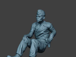 german tank crew unit ww2 sit2 gtc1 3D Print Model
