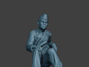 german tank crew unit ww2 sit2 gtc1 3D Print Model