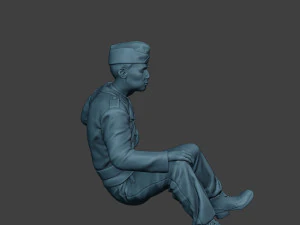 german tank crew unit ww2 sit2 gtc1 3D Print Model