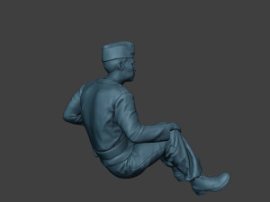 german tank crew unit ww2 sit2 gtc1 3D Print Model