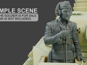 german tank crew unit ww2 radio gtc1 Model do druku 3D
