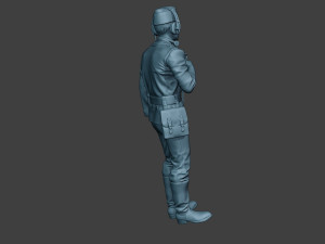 german tank crew unit ww2 radio gtc1 Model do druku 3D