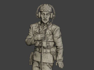 german tank crew unit ww2 radio gtc1 3D Print Model