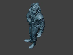german tank crew unit ww2 radio gtc1 3D Print Model