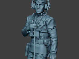german tank crew unit ww2 radio gtc1 Model do druku 3D