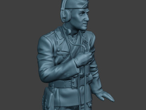 german tank crew unit ww2 radio gtc1 Model do druku 3D