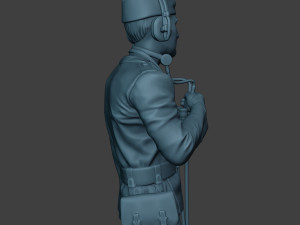 german tank crew unit ww2 radio gtc1 Model do druku 3D