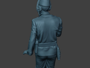 german tank crew unit ww2 radio gtc1 Model do druku 3D