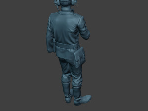 german tank crew unit ww2 radio gtc1 Model do druku 3D