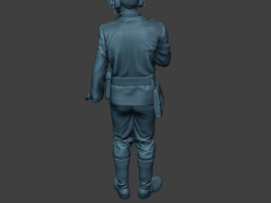german tank crew unit ww2 radio gtc1 Model do druku 3D