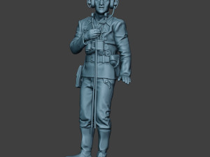 german tank crew unit ww2 radio gtc1 Model do druku 3D