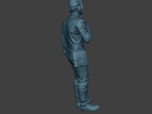german tank crew unit ww2 radio gtc1 Model do druku 3D