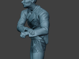 german tank crew unit ww2 on hole gtc1 3D Print Model