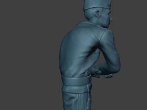 Unit&agrave; equipaggio carro armato tedesco ww2 sulla buca gtc1 Modello di stampa 3D