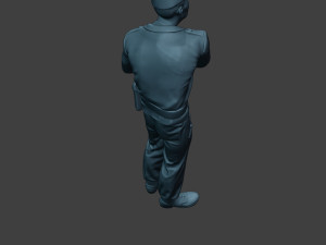 german tank crew unit ww2 on hole gtc1 3D Print Model
