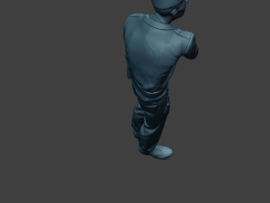 german tank crew unit ww2 on hole gtc1 3D Print Model