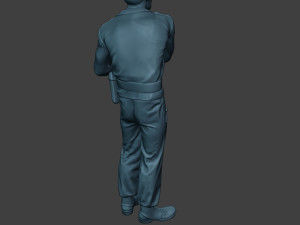 german tank crew unit ww2 on hole gtc1 3D Print Model