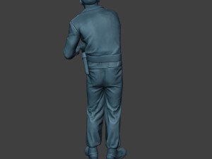 german tank crew unit ww2 on hole gtc1 3D Print Model