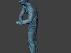 Unit&agrave; equipaggio carro armato tedesco ww2 sulla buca gtc1 Modello di stampa 3D