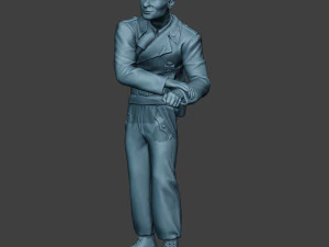 Unit&agrave; equipaggio carro armato tedesco ww2 sulla buca gtc1 Modello di stampa 3D