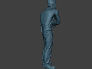 german tank crew unit ww2 on hole gtc1 3D Print Model